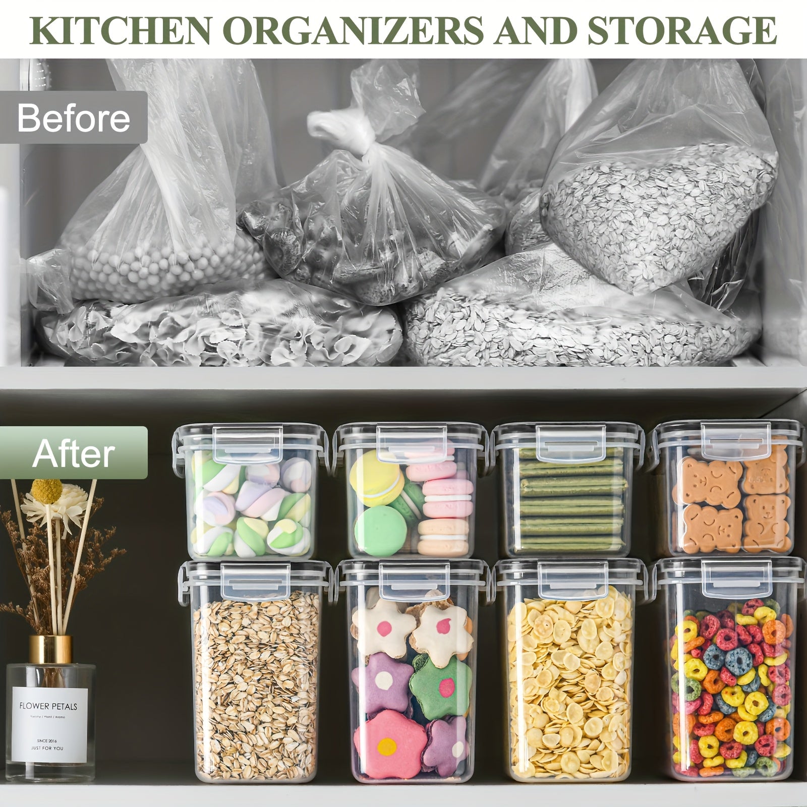 24-Piece Premium Kitchen Storage Set – Practical and Organized