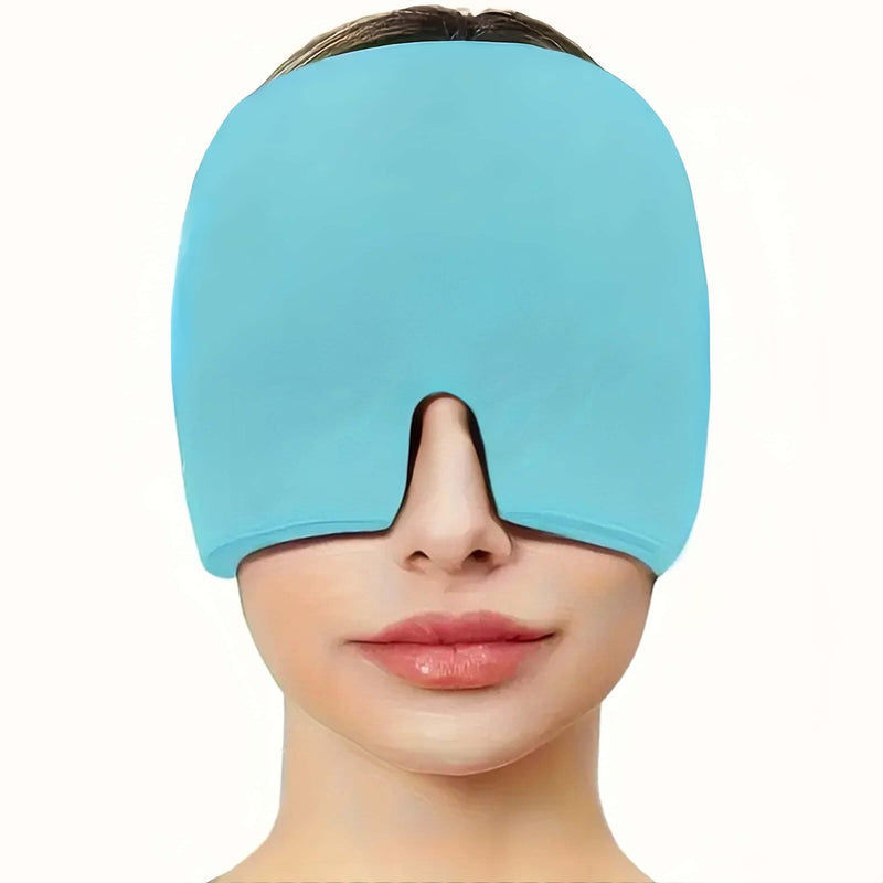 Migraine Hat with Cooling Gel – Cooling Headband for Relief from Migraine, Fever, and Fatigue