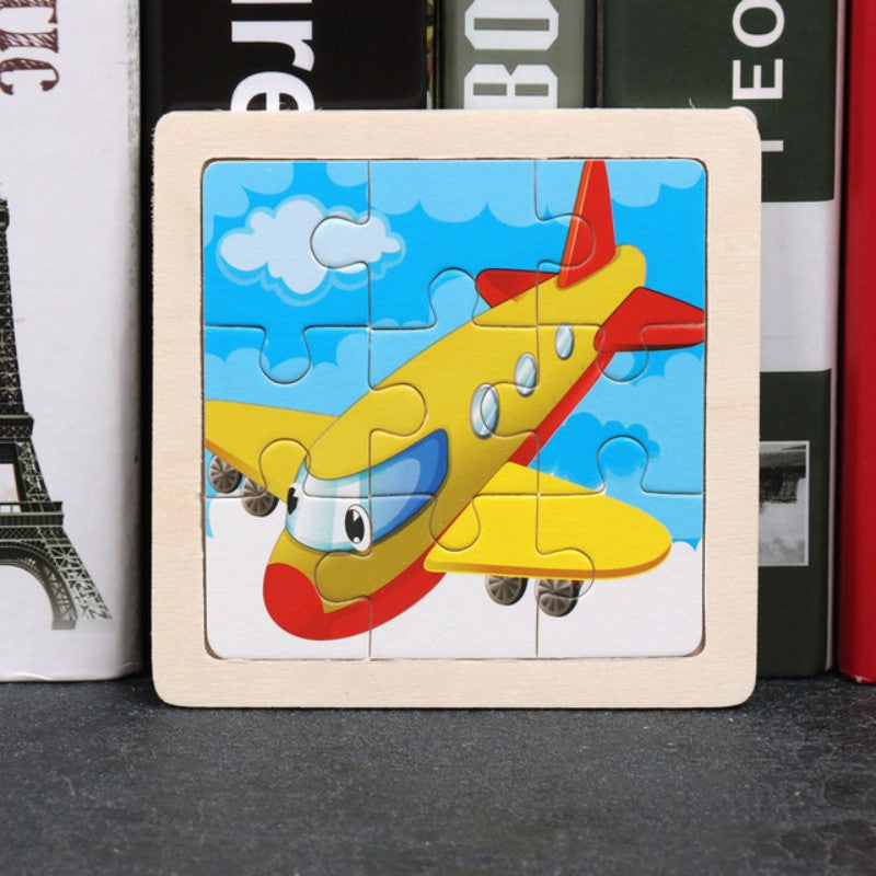 Educational Wooden Puzzle – For Young Explorers