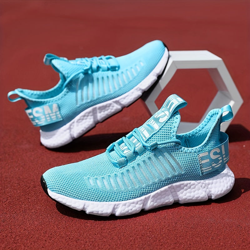 Breathable Knit Platform Sneakers for Women – Comfortable and Trendy