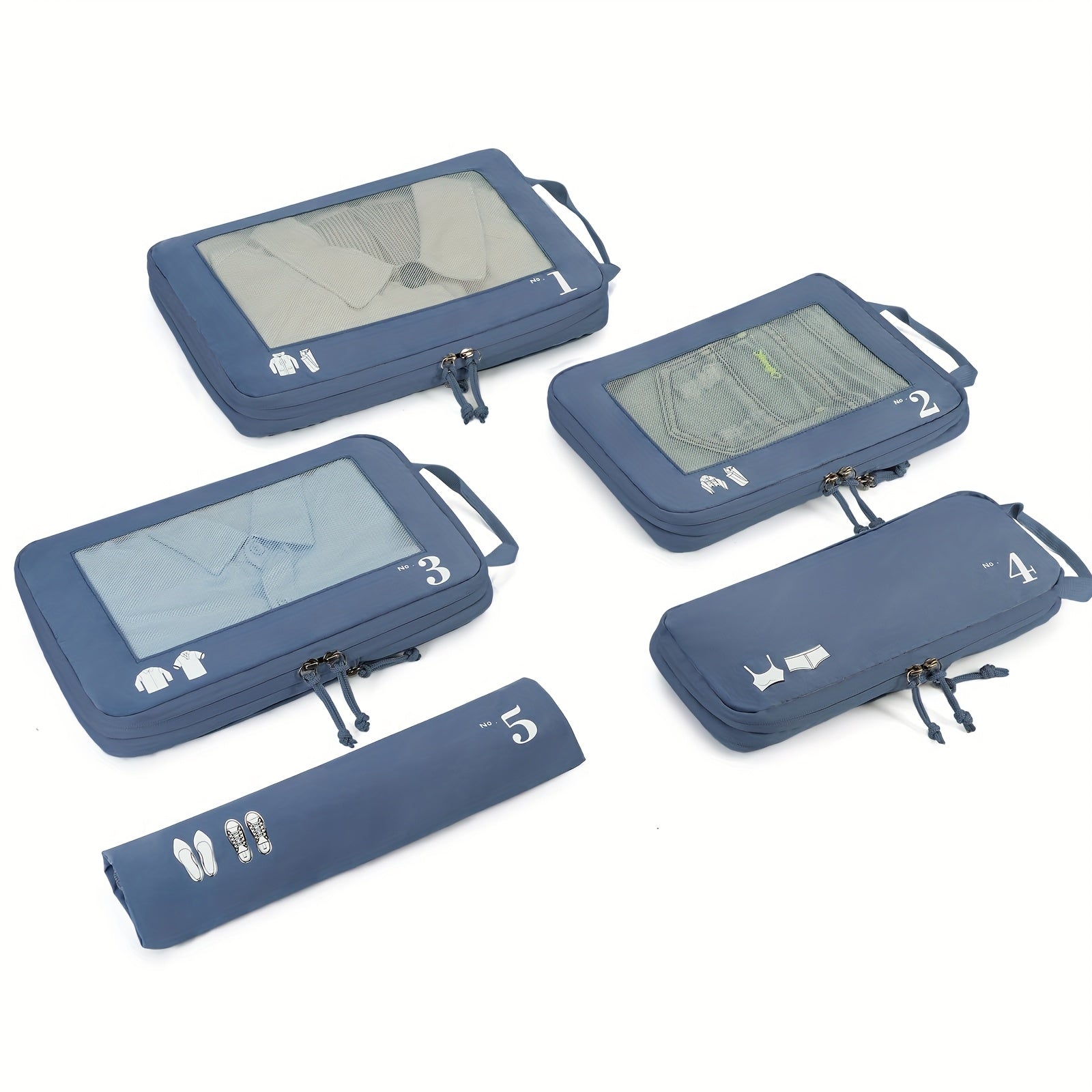 TravelSmart Compression Travel Organizer Set – Efficient Luggage Solution