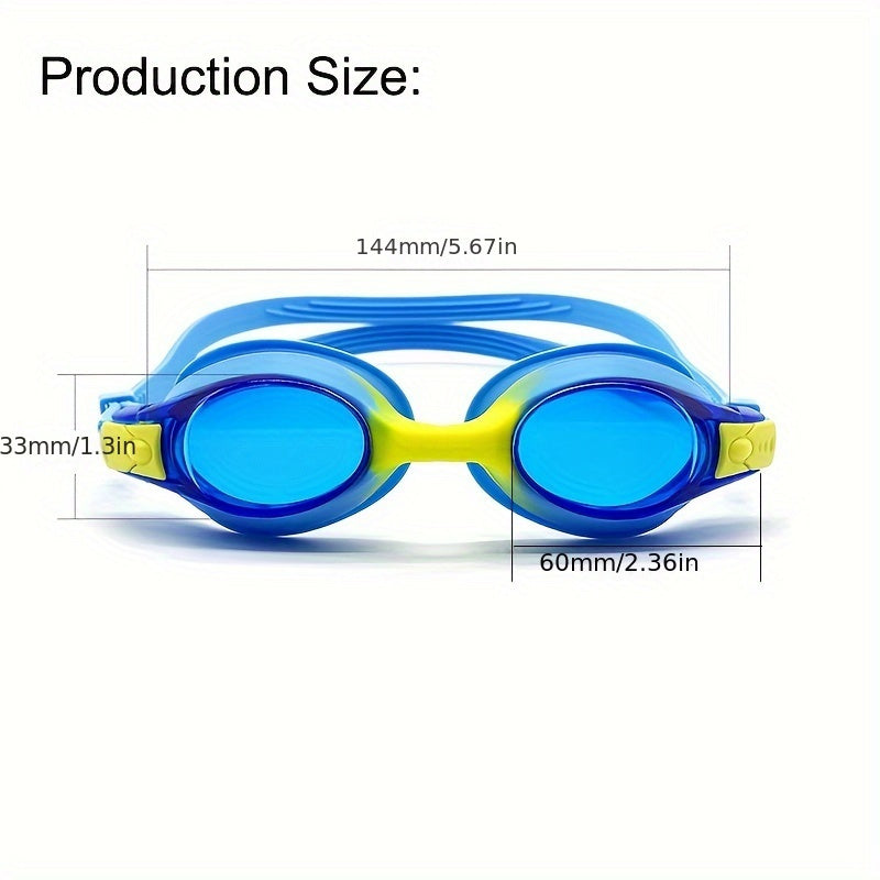 AquaKids Swim Goggles - Comfortable & Leak-Proof Swim Goggles for Children