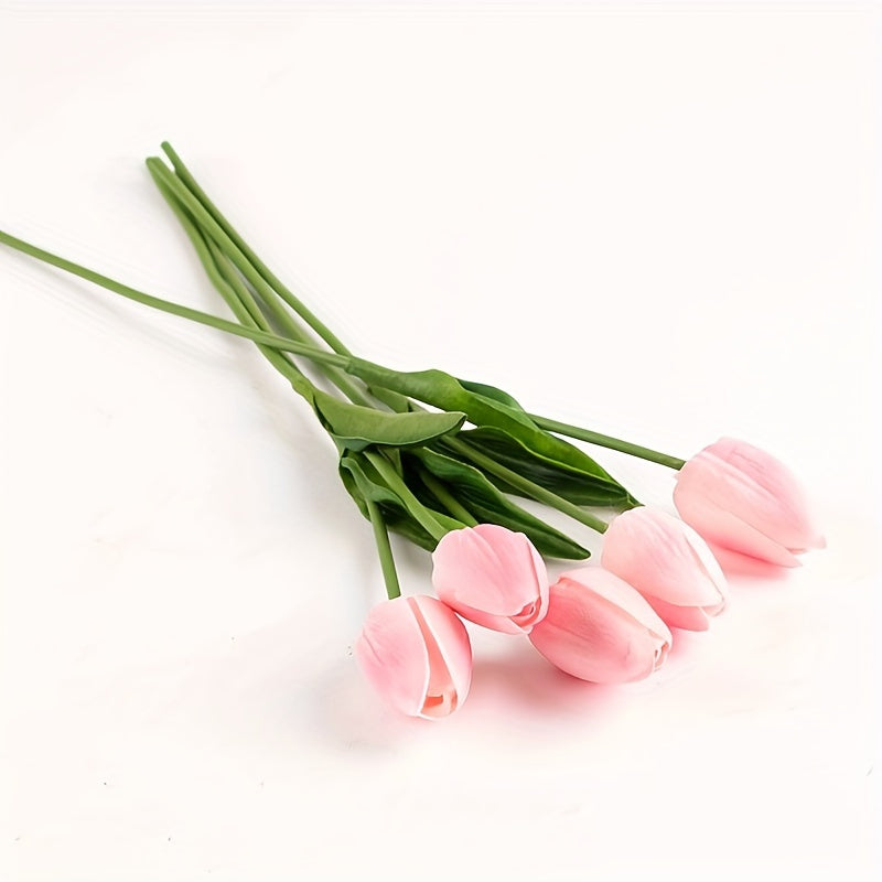 Set of 10 Realistic Tulips – Perfect for Weddings and Interior Decoration