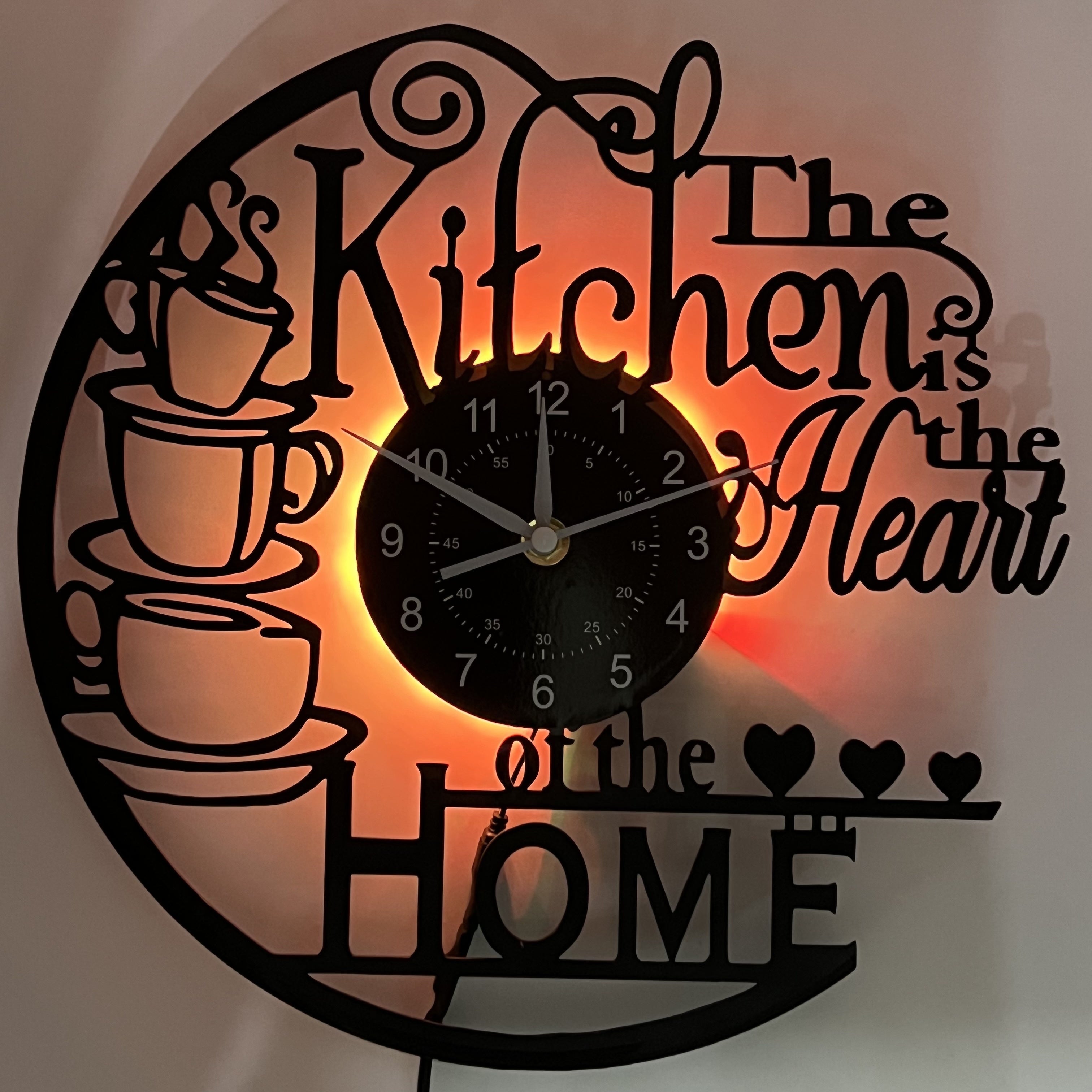 Charming Kitchen Wall Clock – For a Cozy Atmosphere