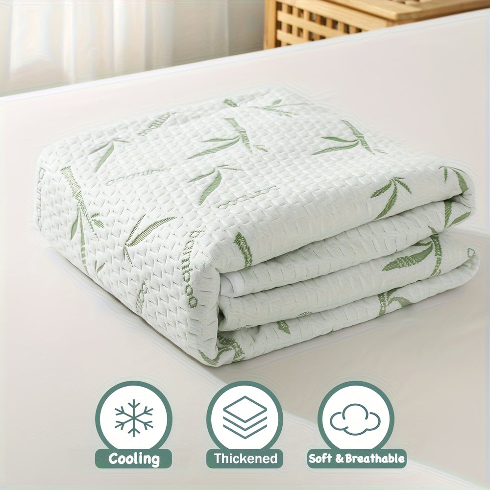 BambooCool Mattress Protector – Breathable and Cooling for Improved Sleep Comfort