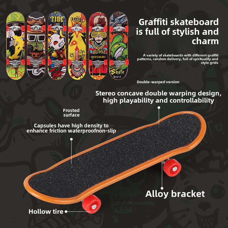 MiniRamp Finger Skatepark – Creative Play Fun and Skills Training