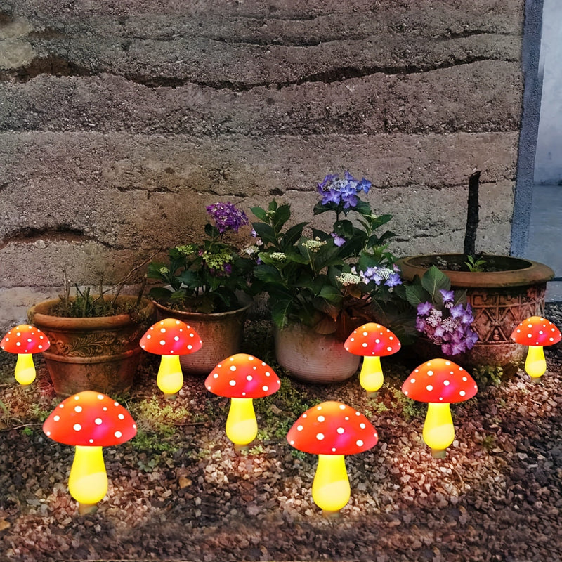 Magical Garden Mushrooms - Playful Lighting for Outdoors