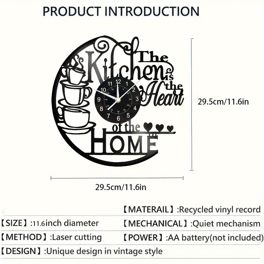 Charming Kitchen Wall Clock – For a Cozy Atmosphere