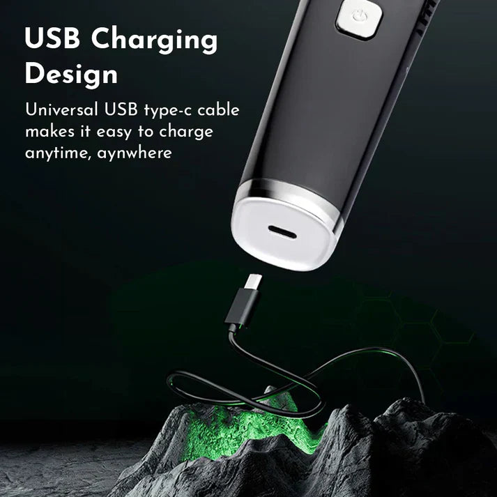 TrimMaster Vacuum Beard Trimmer - Wireless and Mess-Free Trim Comfort