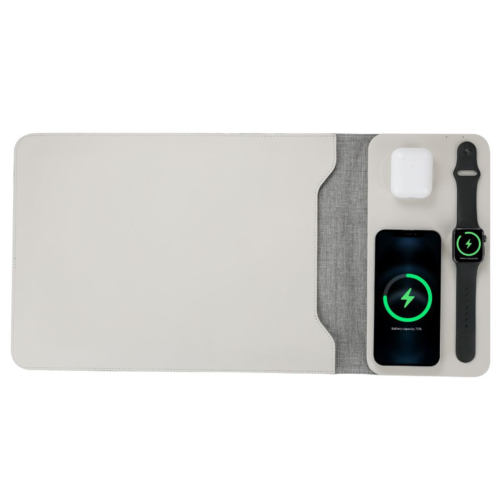 PowerDesk Sleeve – Slim Laptop Case with Wireless Charging Function