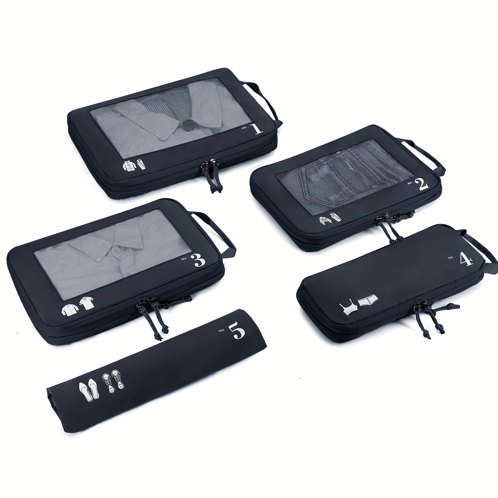 TravelSmart Compression Travel Organizer Set – Efficient Luggage Solution