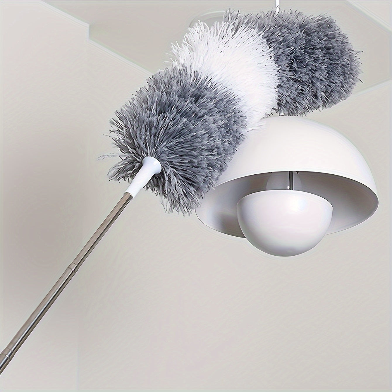 Extendable Microfiber Duster – Washable, Flexible, and Perfect for High Ceilings