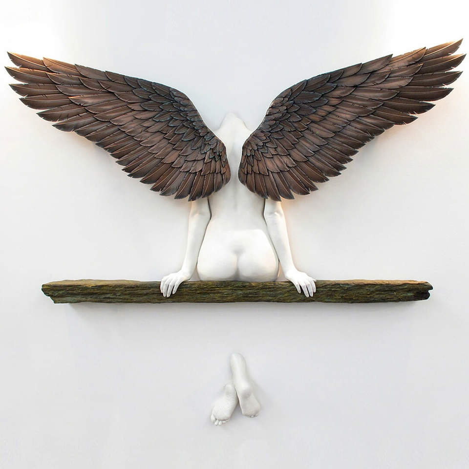 Elegant Wing Art - Freedom and Beauty