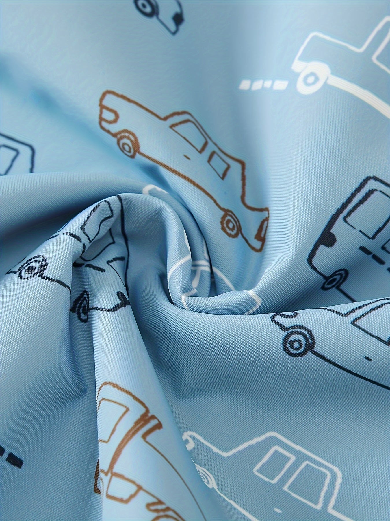 Boys' Fleece Jacket with Car Theme – Waterproof and Windproof Jacket for Outdoors