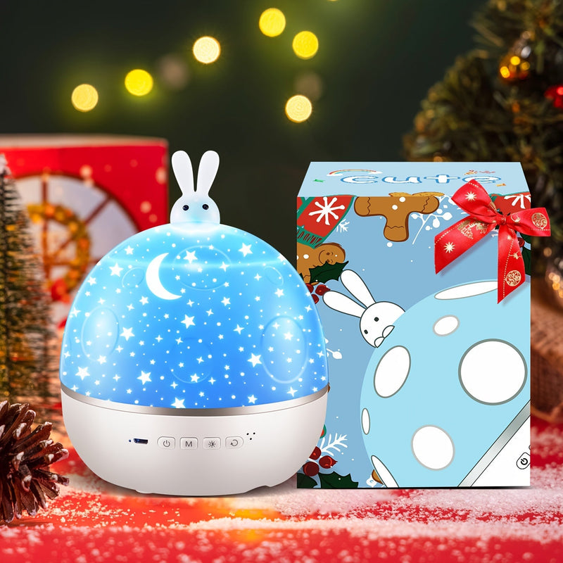 Rabbit Star Projector - Enchanting Sleep for Kids