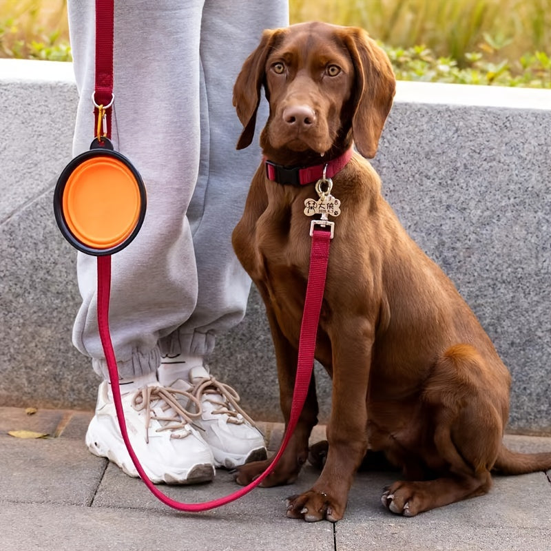 Foldable Pet Bowl – Durable and Compact for Dogs and Cats