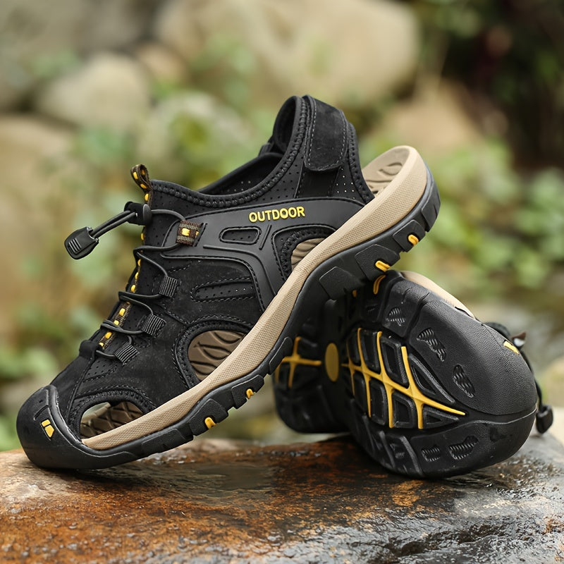 TrailFlex Men's Sandals – Breathable and Durable for Active Summer Days