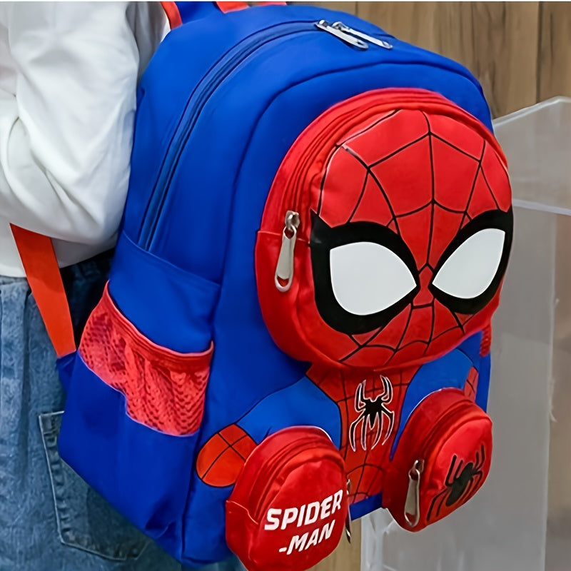 Spider-Man Backpack with Large Capacity – Great Gift for Kids, Perfect for School and Adventures