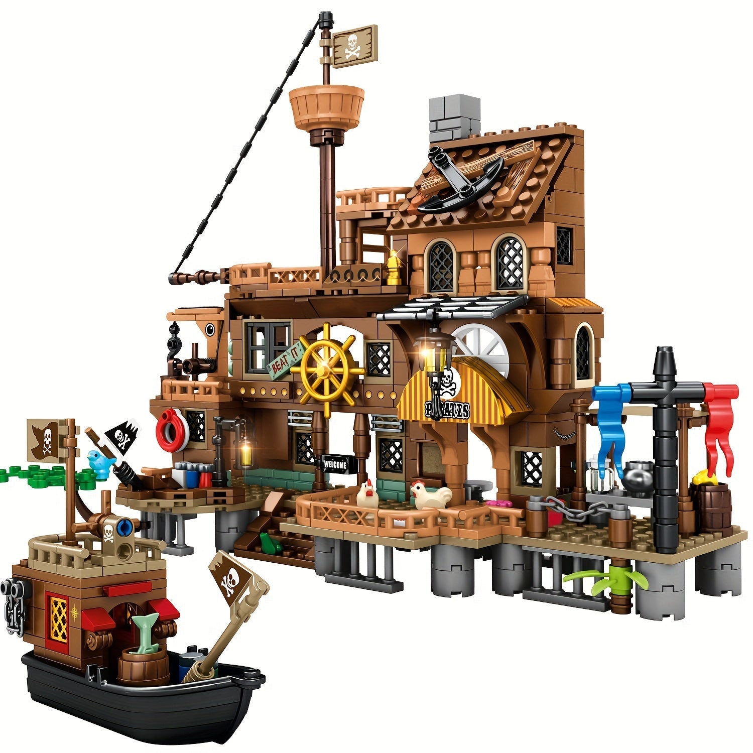 Pirate Ship Adventure – Build Your Own Pirate Story