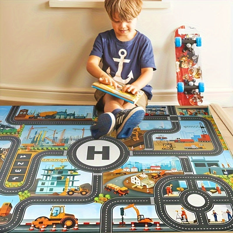 Build and Adventure Playmat – For Little Explorers and Creative Players