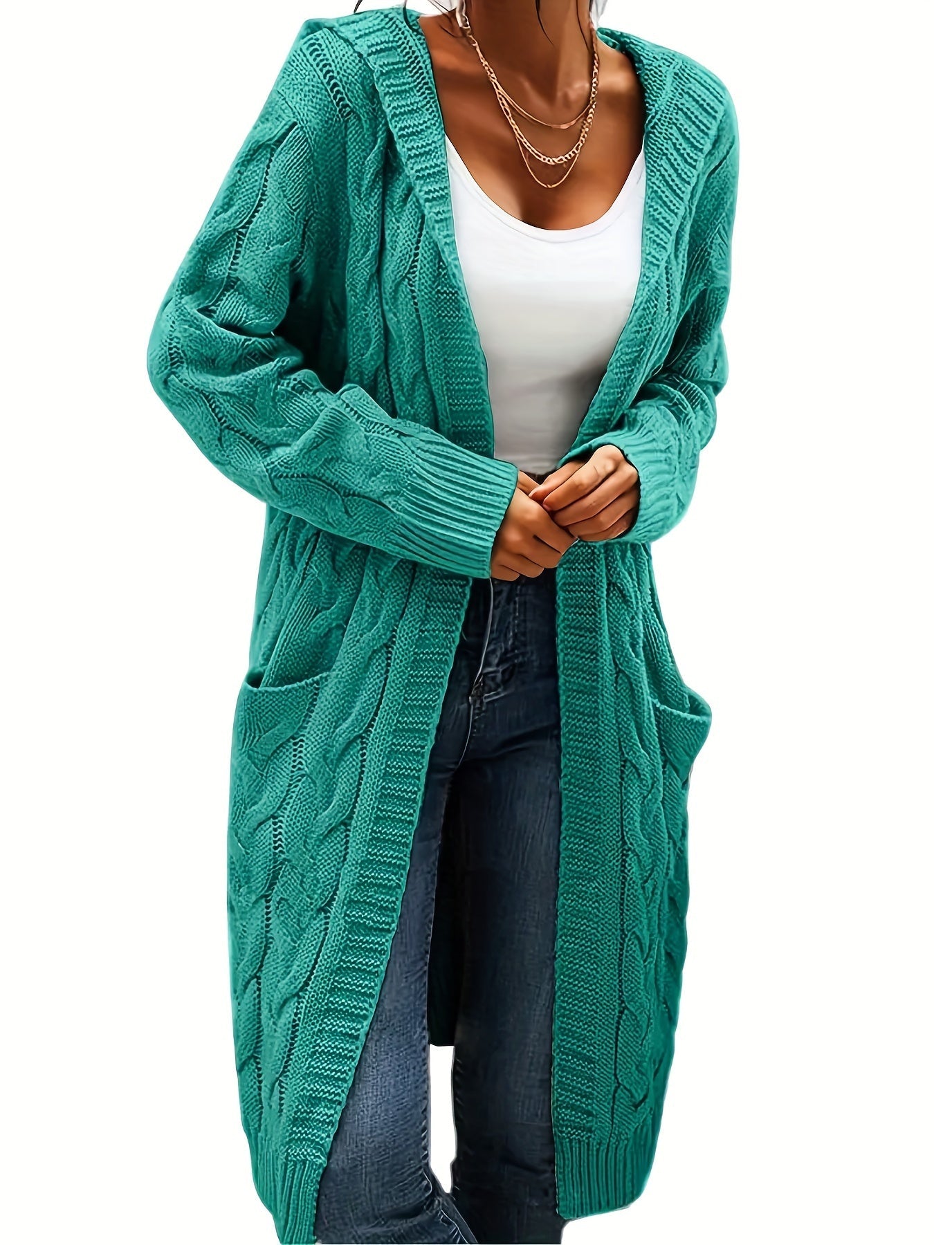Anna’s Cable Sweater - Comfort and Style for Cold Days