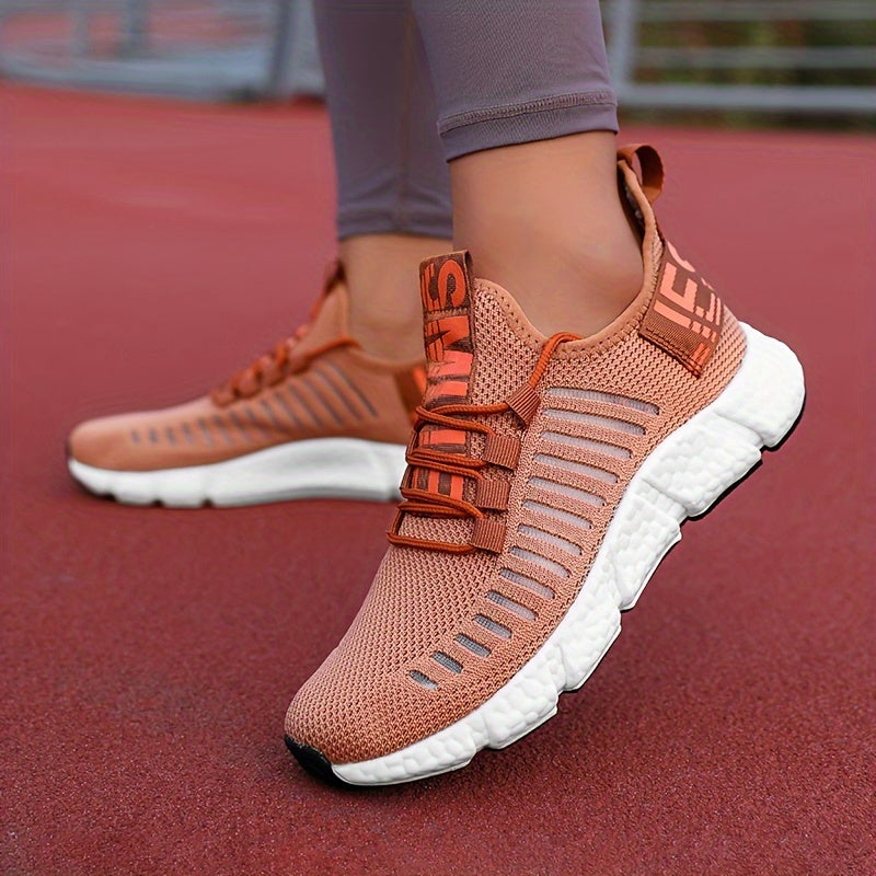 Breathable Knit Platform Sneakers for Women – Comfortable and Trendy