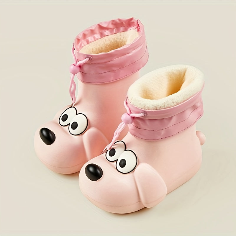 Woof Woof Rain Boots for Kids - Cute Waterproof Protection