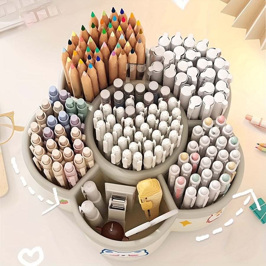 Colorful Animal Stationery Organizer - For a Cheerful Workspace