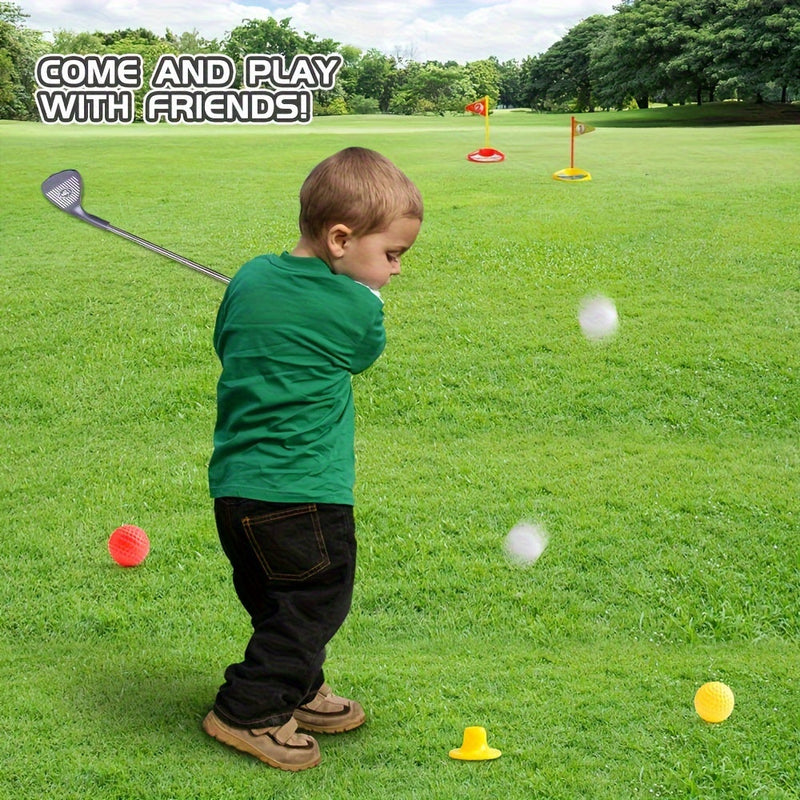 Kids Golf Set for Children - Adjustable Clubs and Goals for Endless Playtime Fun