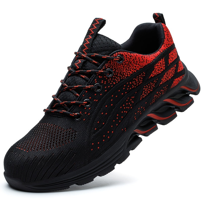 FlexGuard Men’s Work & Sport Shoes – Breathable & Anti-Slip