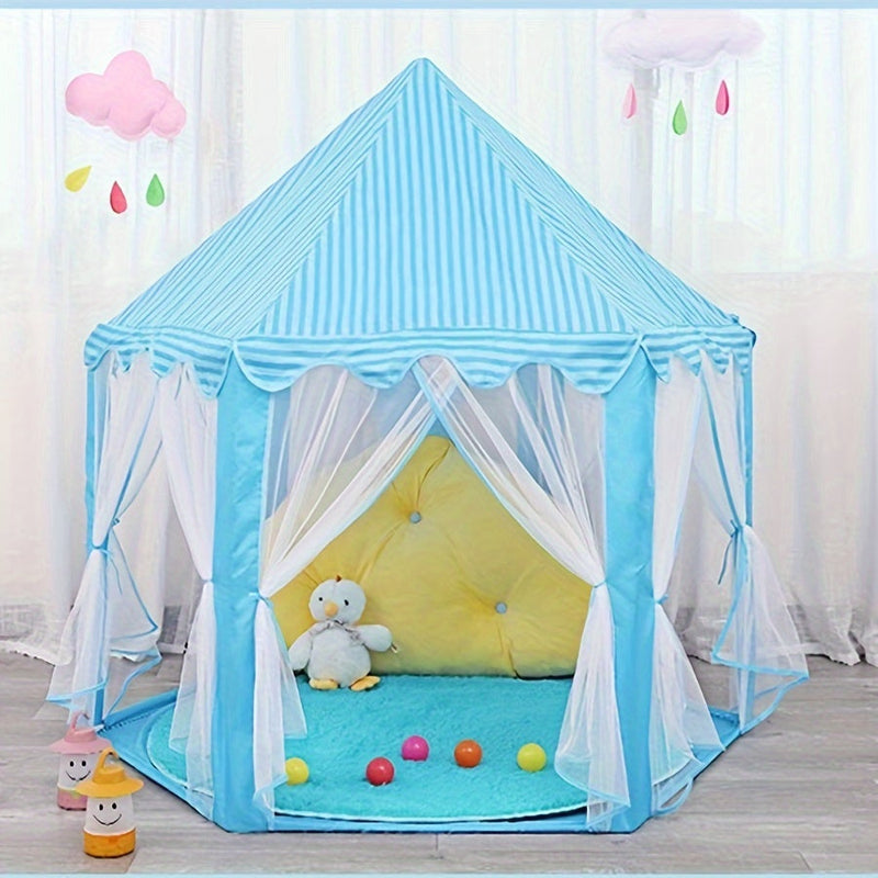 Pink Princess Castle Tent – For Indoor and Outdoor Play