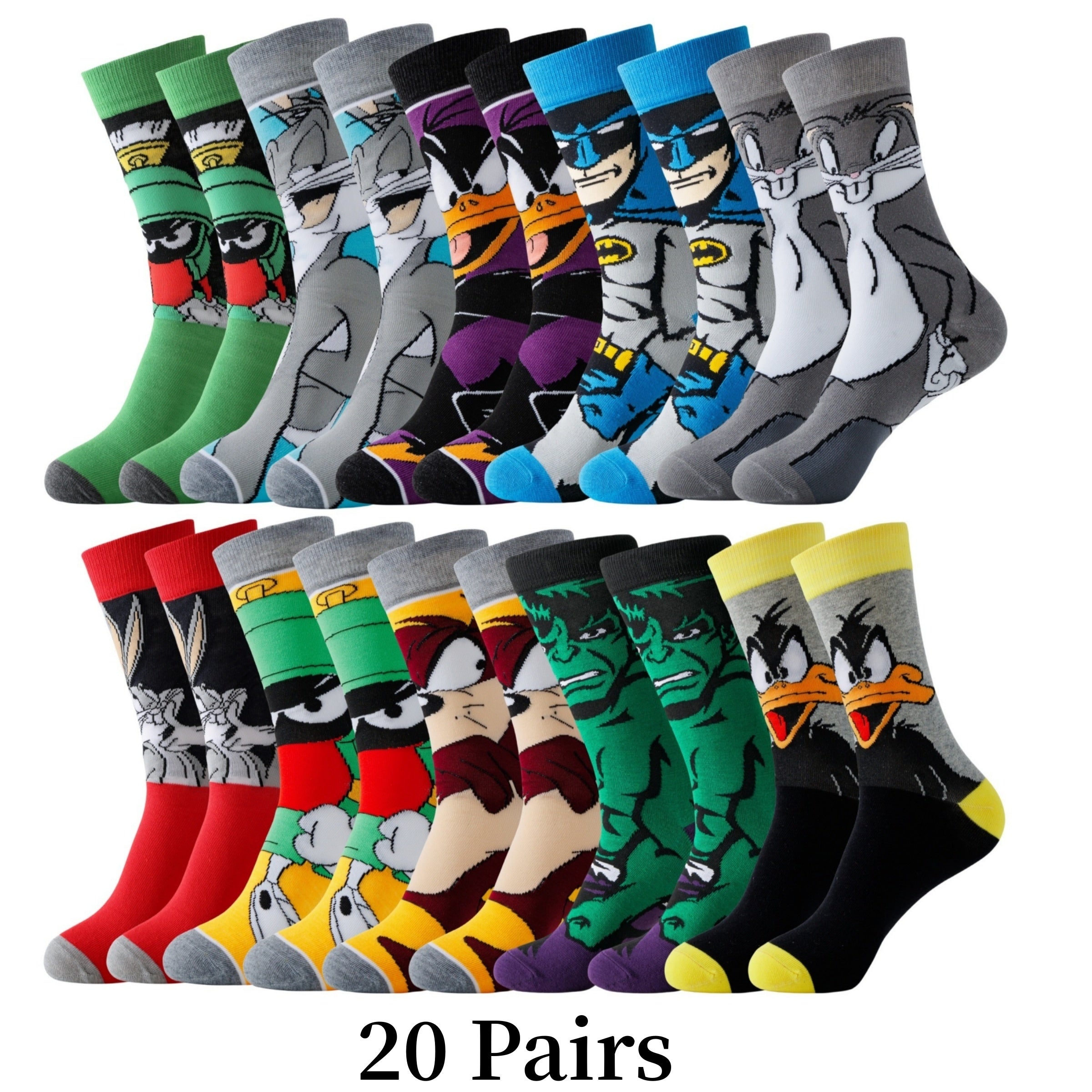 Cartoon Socks Set - Comfort and Style with Your Favorite Characters