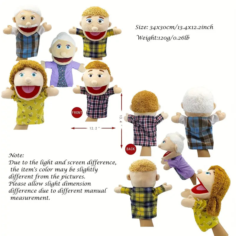 Lila Cute Hand Puppet - Creative Toy for Children