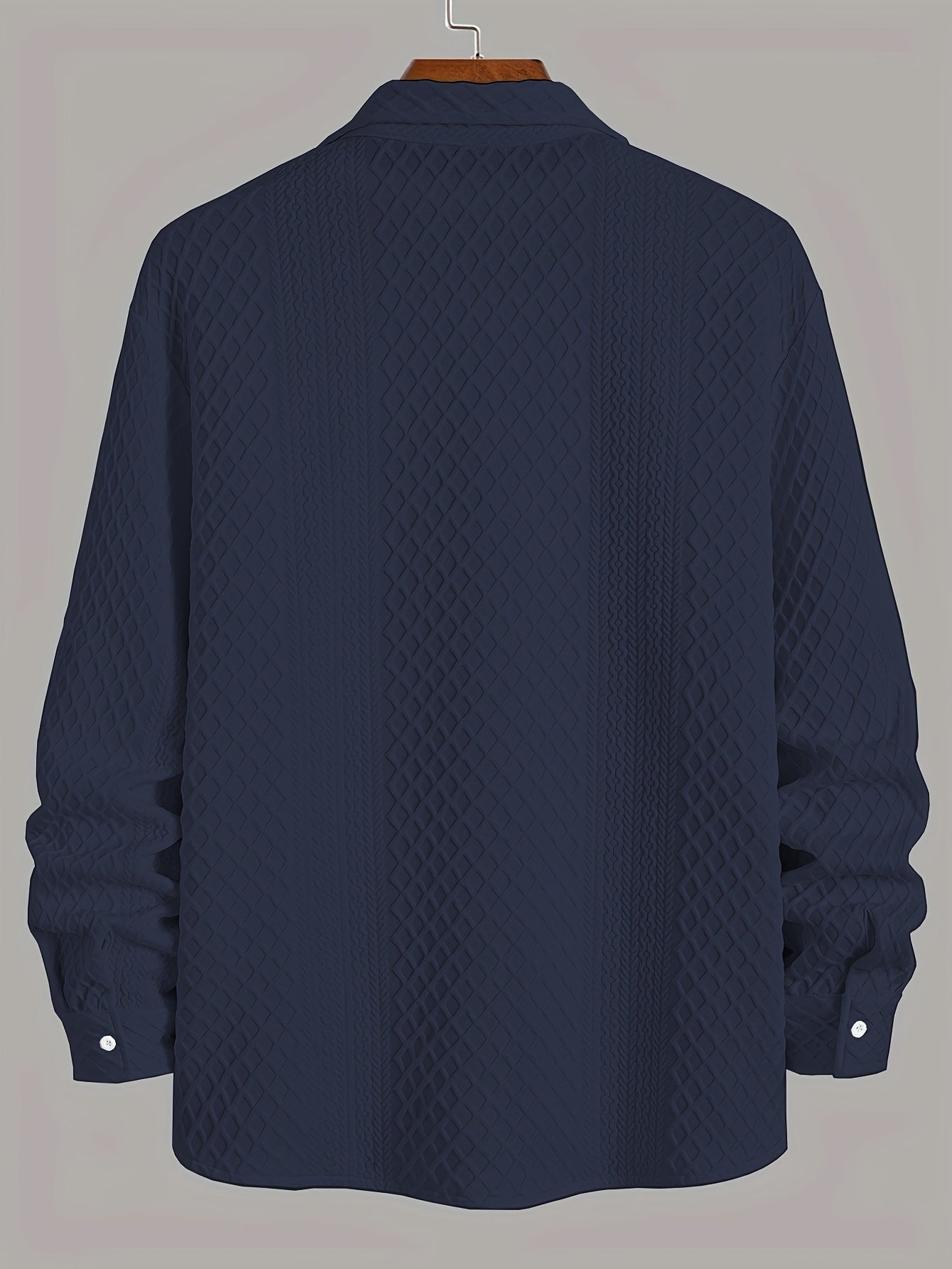 Men's Stretch Tricot Shirt - Modern Comfort with a Classic Twist
