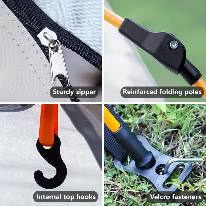 QuickCamp Folding Tent – Comfort and Protection for Every Outdoor Trip