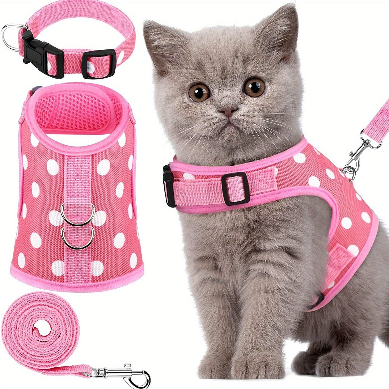 KittyComfort Harness Set - For Cozy Walks and Adventures