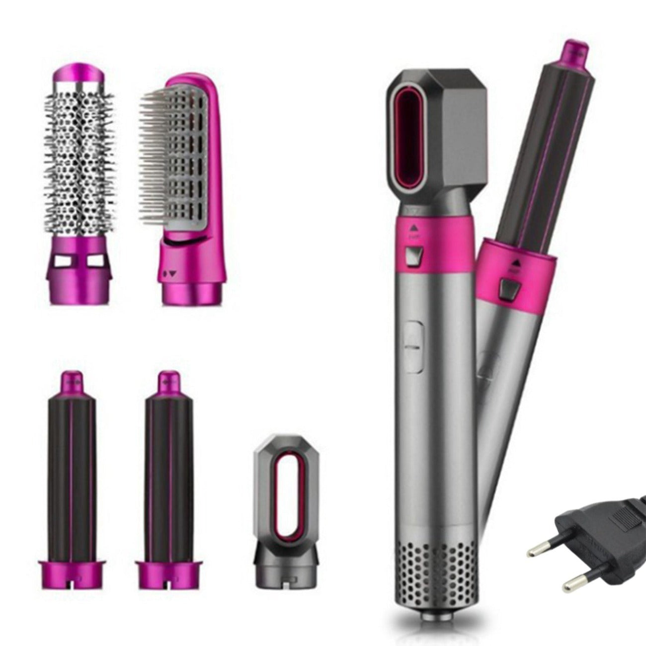 5-in-1 Hair Tool Set - For Every Hairstyle
