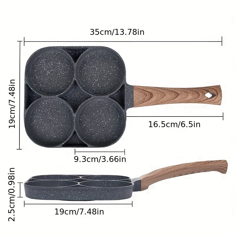 BreakfastEase Frying Pan - For a Quick Breakfast