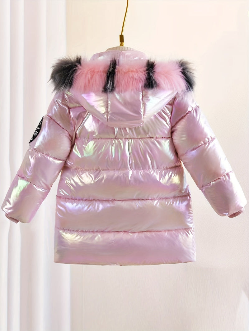 Ivy Shiny Winter Jacket for Children - Trendy and Warm for Cold Days
