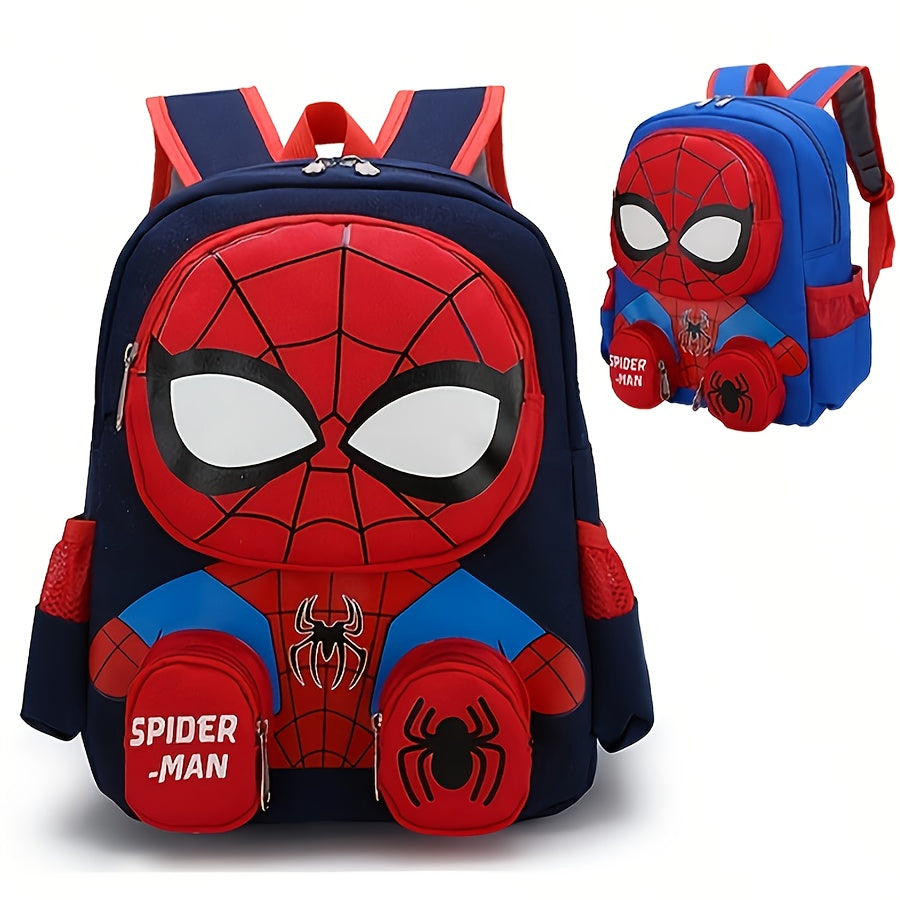 Spider-Man Backpack with Large Capacity – Great Gift for Kids, Perfect for School and Adventures