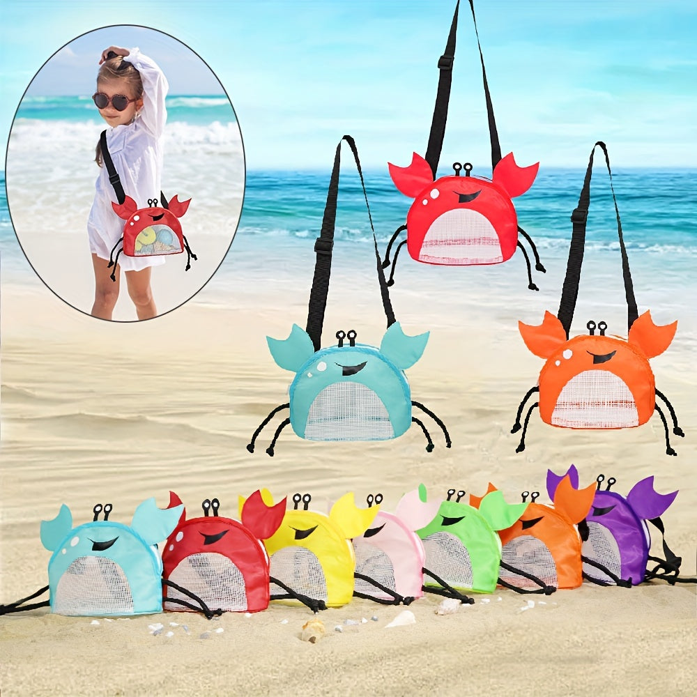 Cute Lobster Shoulder Bag – Playful, Lightweight Beach Bag for Kids with Adjustable Shoulder Strap