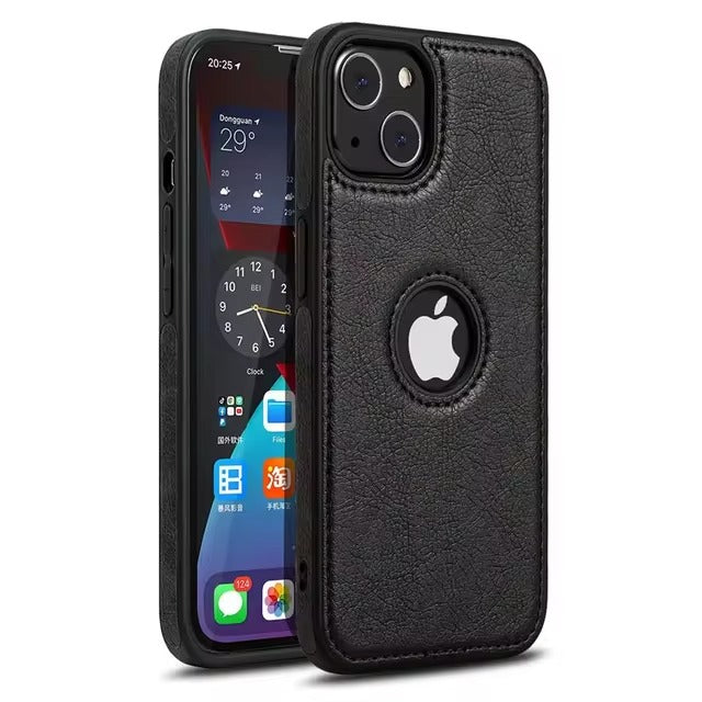Luxury Leather iPhone Case – Business & Protective