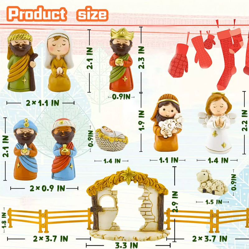 Christmas Nativity Advent Calendar - For a Magical Christmas Experience