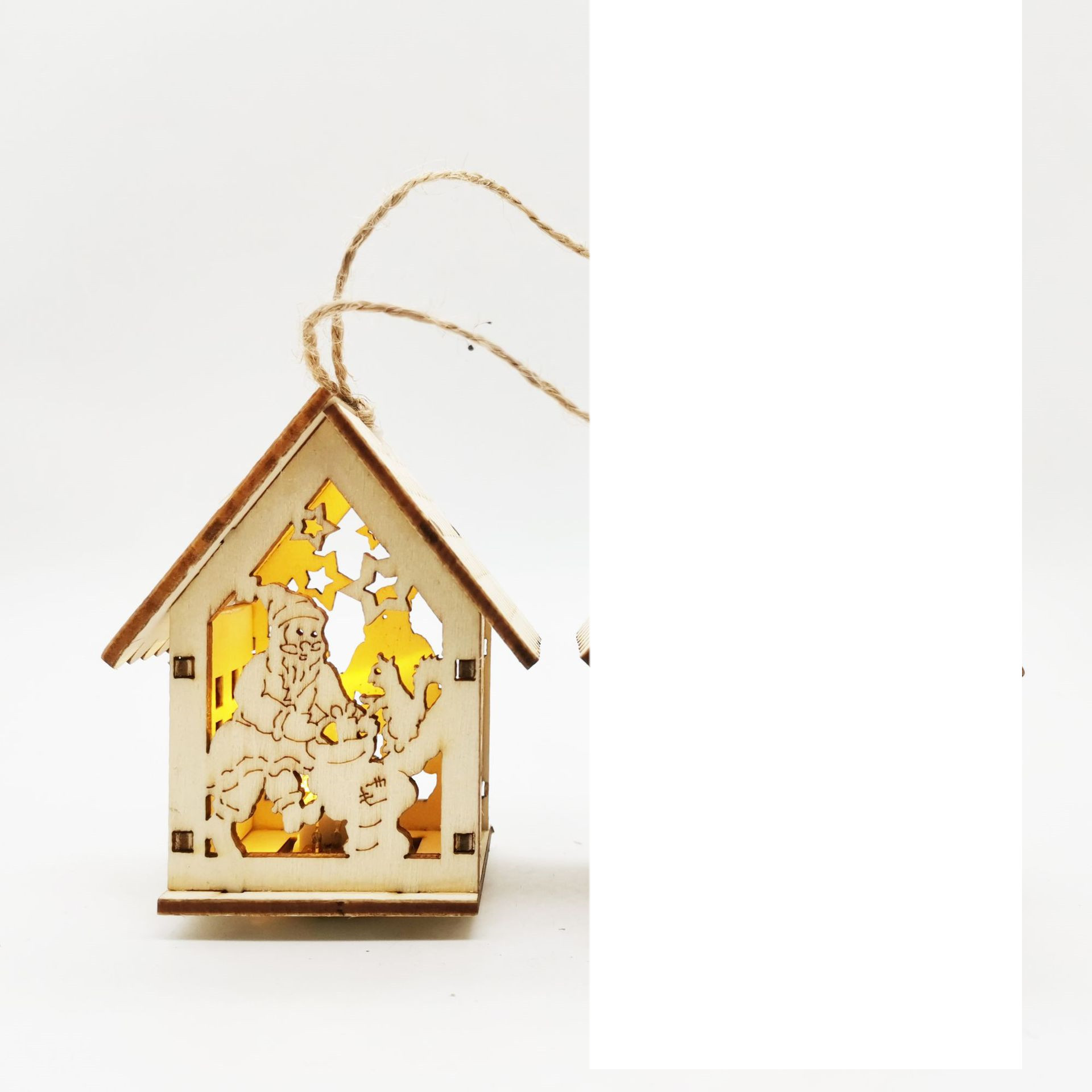 Wooden Christmas Decorations Set – Magical and Cozy