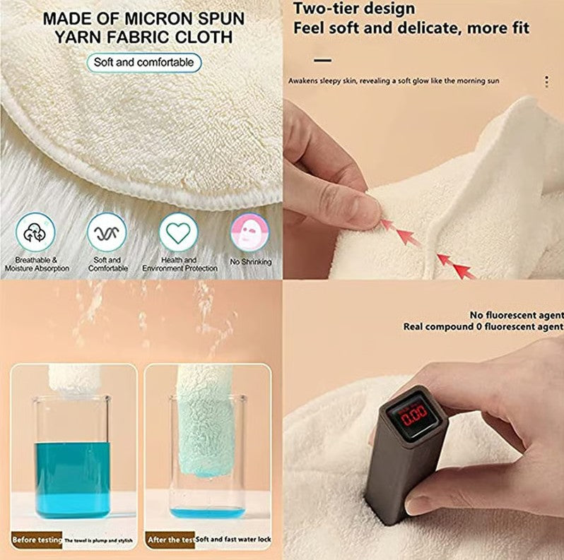 Hydrating Face Towel – Spa Effect for Home