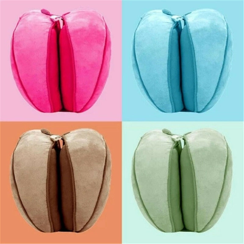 DualComfort Seat Cushion – Ergonomic Support for Back and Hips