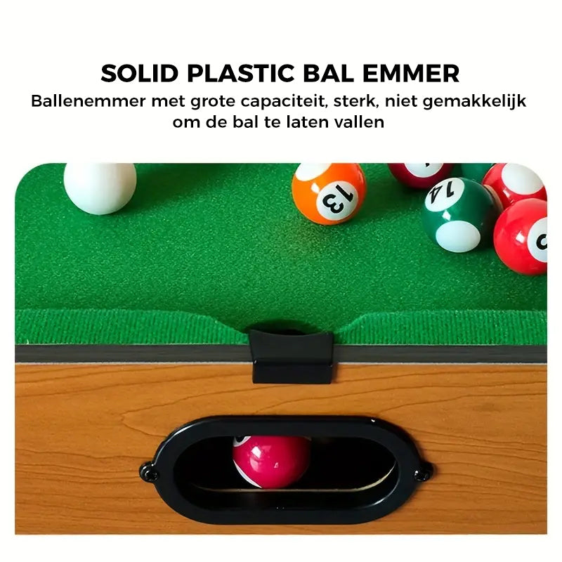 Compact Pool Table - For Endless Play Fun