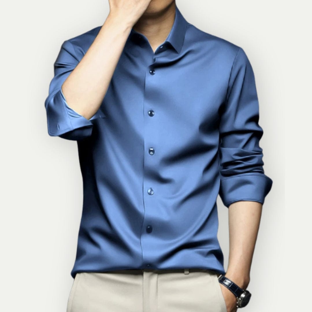 Men's EasyCare Non-Iron Shirt – Comfortable and Stylish
