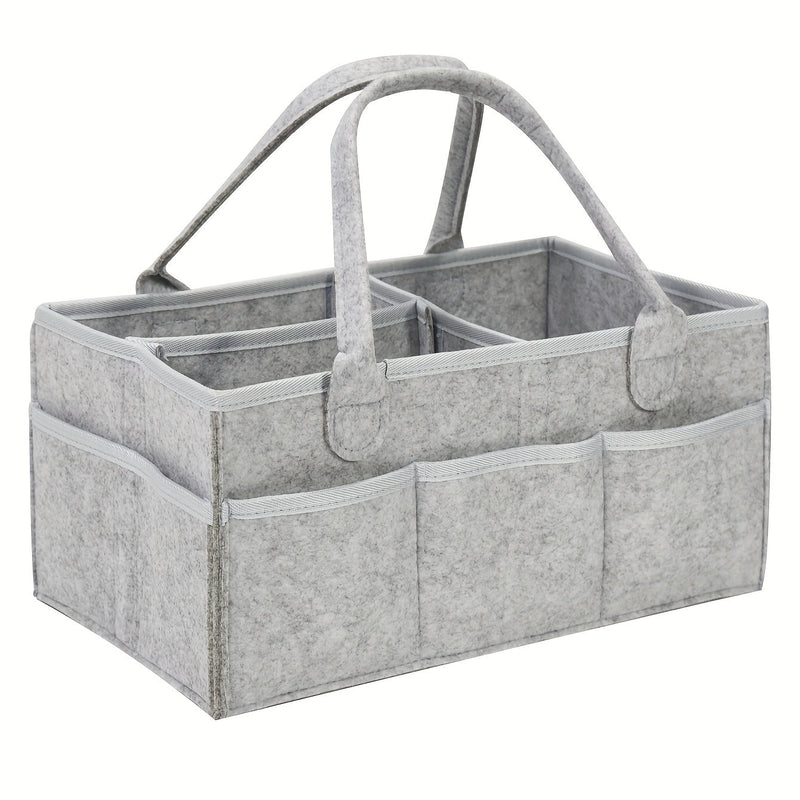 MamaOrganize Diaper Storage Basket - Convenient and Stylish for Parents