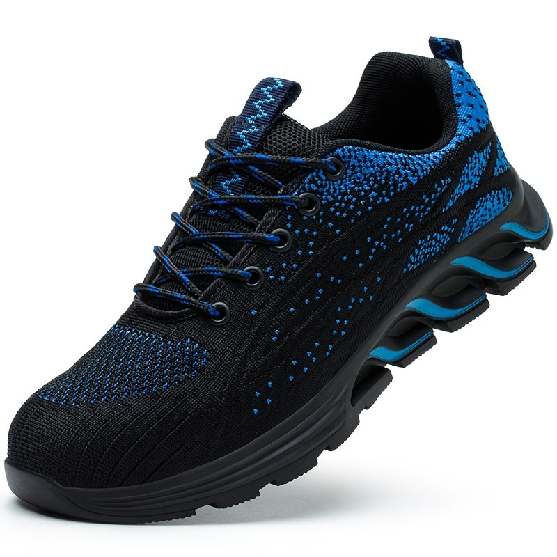 FlexGuard Men’s Work & Sport Shoes – Breathable & Anti-Slip